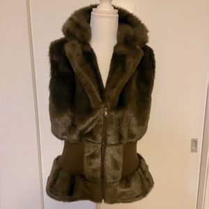 Dimri Faux Fur Vest